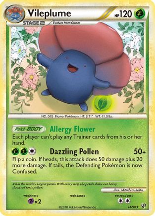 Undaunted Vileplume #24
