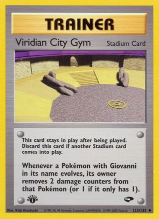 Gym Challenge Viridian City Gym #123