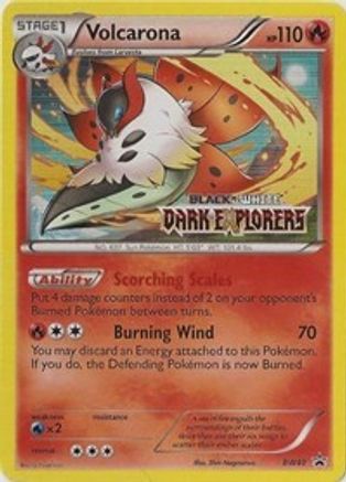 Black and White Promos Volcarona - BW40 (Prerelease) #BW40
