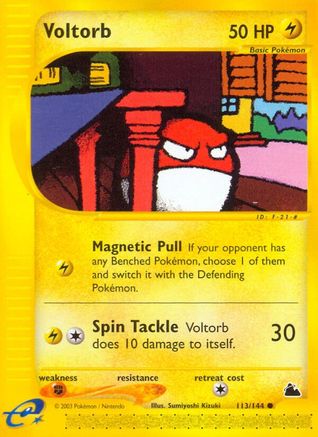 Skyridge Voltorb #113