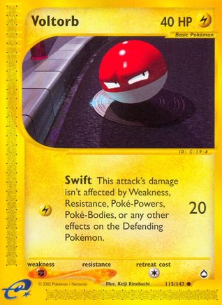 Aquapolis Voltorb (115) #115