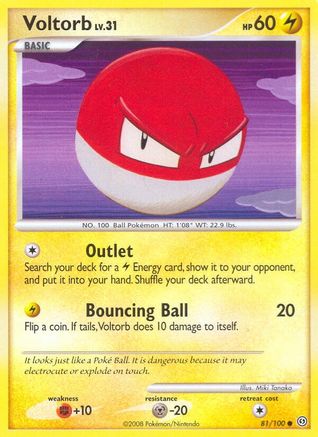 Stormfront Voltorb (81) #81