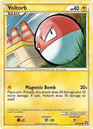 Triumphant Voltorb #83