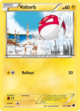 Plasma Freeze Voltorb #32