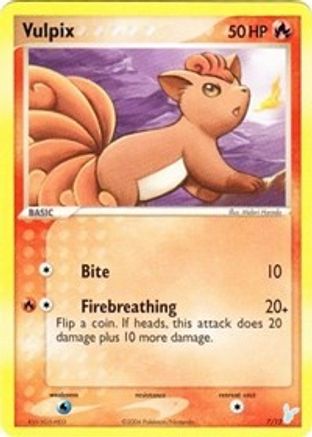 EX Trainer Kit 2: Plusle & Minun Vulpix #7