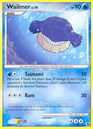 Great Encounters Wailmer #58