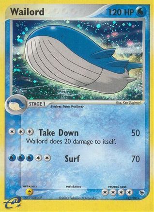Ruby and Sapphire Wailord #14