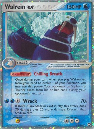 Power Keepers Walrein ex #99