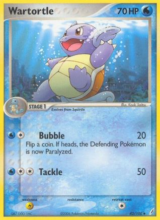 Crystal Guardians Wartortle #42