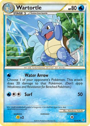 Unleashed Wartortle #42