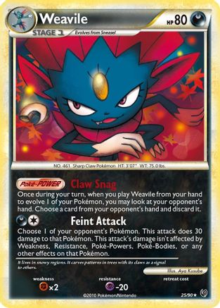 Undaunted Weavile #25