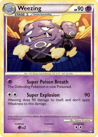 Call of Legends Weezing #38
