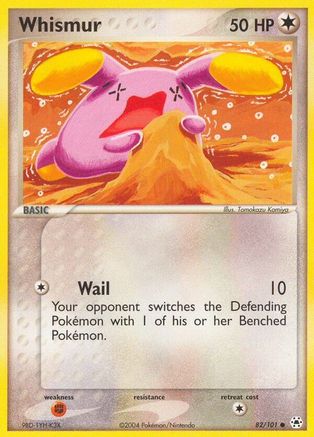 Hidden Legends Whismur #82
