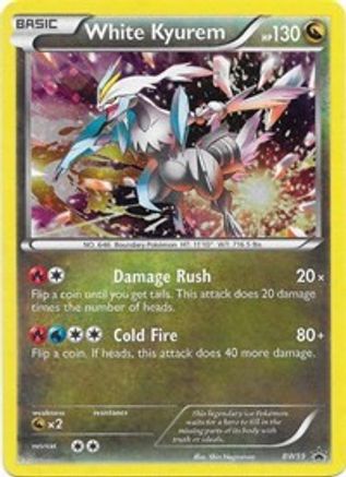 Black and White Promos White Kyurem #BW59