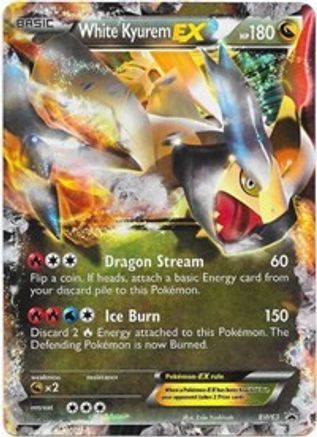 Black and White Promos White Kyurem EX #BW63