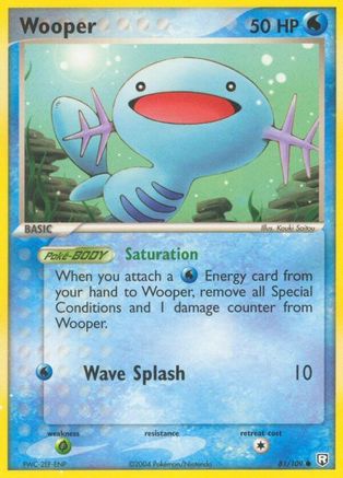 Team Rocket Returns Wooper #81
