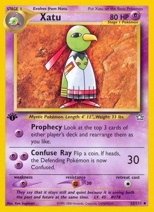 Neo Genesis Xatu #052