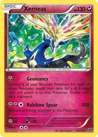XY Base Set Xerneas #96