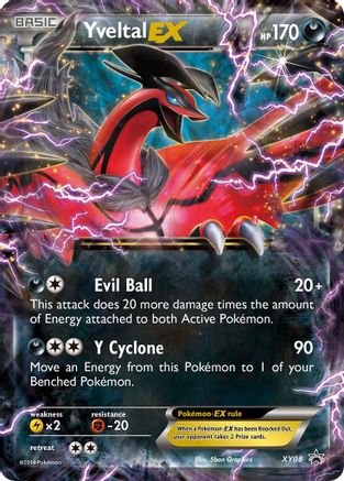 XY Promos Yveltal EX #XY08