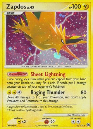 Majestic Dawn Zapdos #14