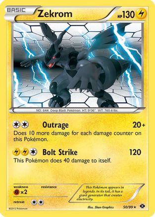 Next Destinies Zekrom #50