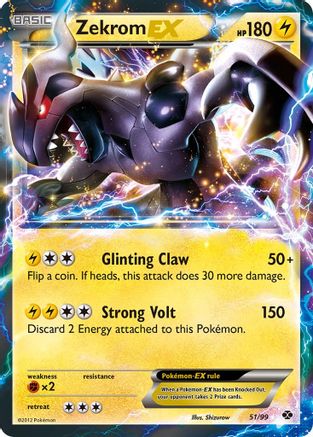 Next Destinies Zekrom EX #51