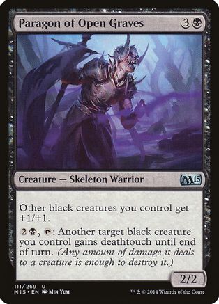 Paragon of Open Graves - Magic 2015 (M15) - Magic: The Gathering