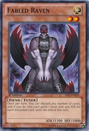 Fabled Raven Structure Deck Realm Of Light Yugioh