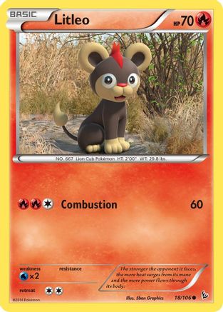 XY - Flashfire Litleo (18) #18