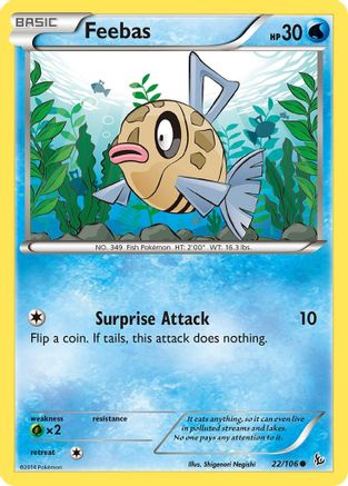 XY - Flashfire Feebas #22