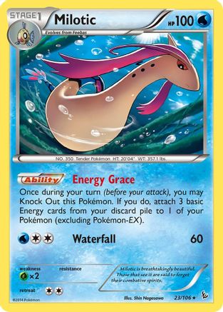 XY - Flashfire Milotic #23