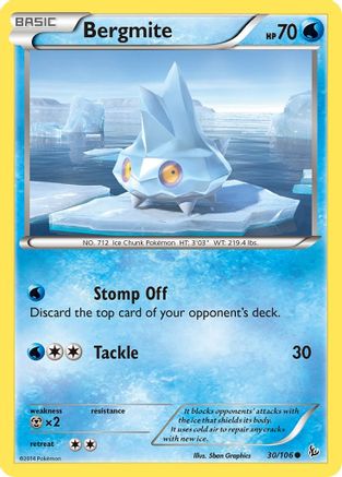 XY - Flashfire Bergmite #30