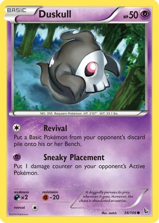 XY - Flashfire Duskull #38
