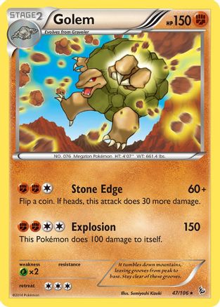 XY - Flashfire Golem #47