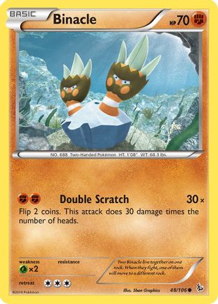 XY - Flashfire Binacle #48