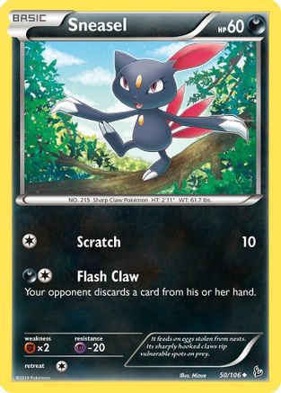 XY - Flashfire Sneasel (50) #50