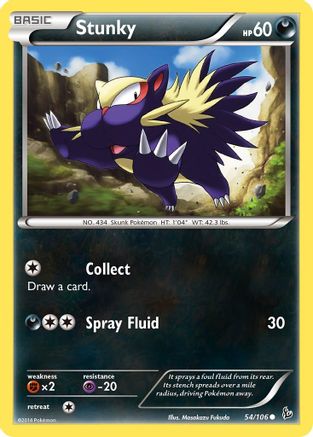 XY - Flashfire Stunky (54) #54