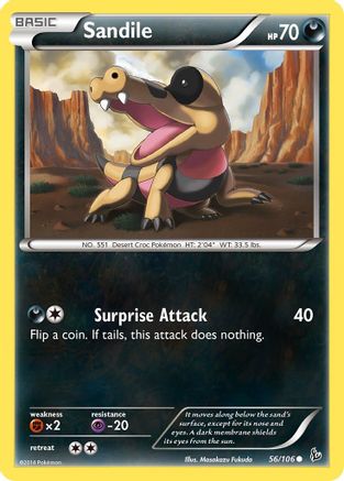 XY - Flashfire Sandile #56