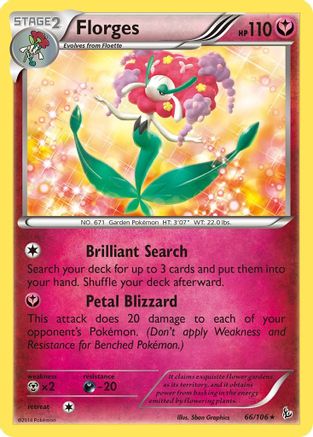 XY - Flashfire Florges #66