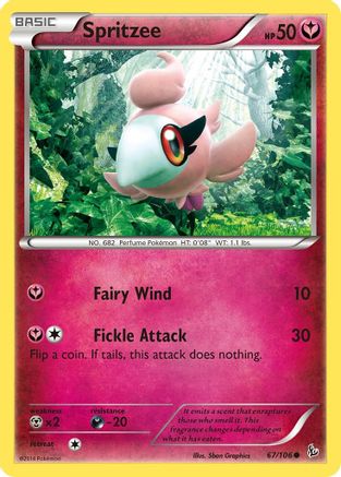 XY - Flashfire Spritzee #67