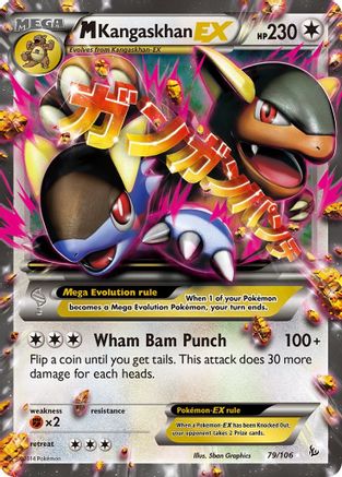 M Kangaskhan-EX, XY—Flashfire, TCG Card Database