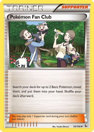 XY - Flashfire Pokemon Fan Club #94
