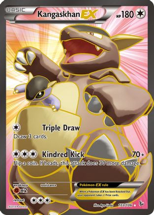 XY - Flashfire Kangaskhan EX (103 Full Art) #103