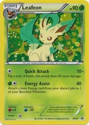 Black and White Promos Leafeon #BW87