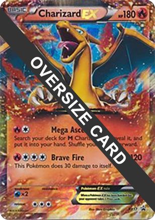 Jumbo Cards Charizard EX - XY17 (XY Black Star Promos) #XY17