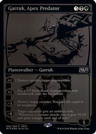 Garruk, Apex Predator (SDCC 2014 Exclusive)