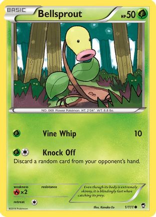 XY - Furious Fists Bellsprout #1