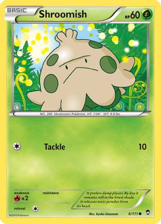 XY - Furious Fists Shroomish #6