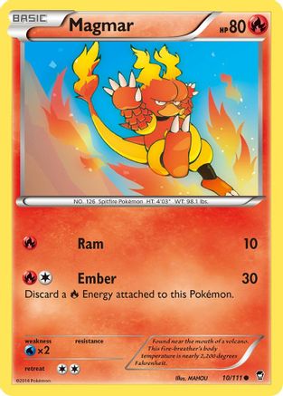 XY - Furious Fists Magmar #10