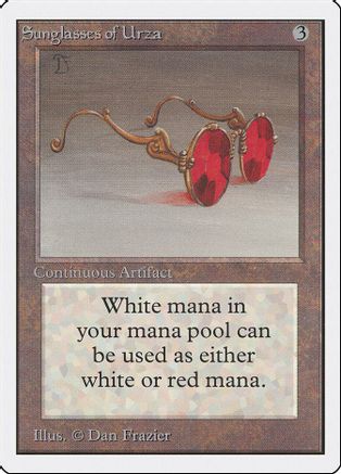 Sunglasses of Urza